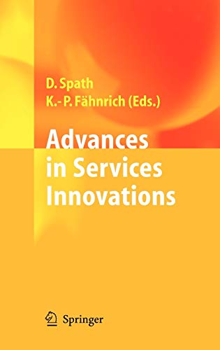 Stock image for Advances in Services Innovations for sale by Phatpocket Limited