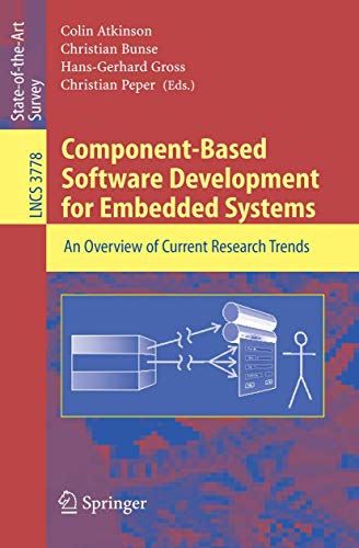Imagen de archivo de Component-Based Software Development for Embedded Systems: An Overview of Current Research Trends (Lecture Notes in Computer Science / Programming and Software Engineering) a la venta por GuthrieBooks