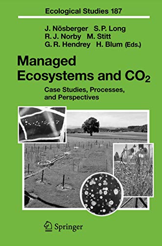 Imagen de archivo de Managed Ecosystems and CO2 a la venta por Books Puddle