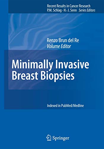 9783540314035: Minimally Invasive Breast Biopsies (Recent Results in Cancer Research, 173)