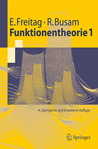 Beispielbild fr Funktionentheorie 1 (Springer-Lehrbuch) (German Edition): Mit Lsungshinweisen zu 420 bungsaufgaben zum Verkauf von medimops