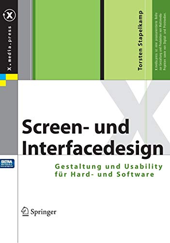 Screen- und Interfacedesign. Gestaltung und Usability für Hard- und Software. - Stapelkamp, Torsten