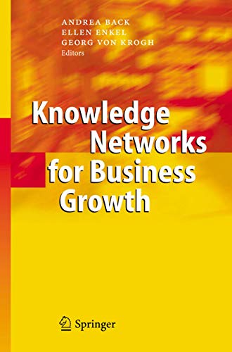 9783540330721: Knowledge Networks for Business Growth