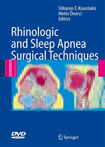 Imagen de archivo de Rhinologic and Sleep Apnea Surgical Techniques a la venta por Better World Books Ltd