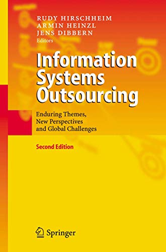 Imagen de archivo de Information Systems Outsourcing: Enduring Themes, New Perspectives and Global Challenges a la venta por medimops