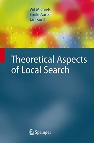 Imagen de archivo de Theoretical Aspects of Local Search a la venta por Better World Books: West