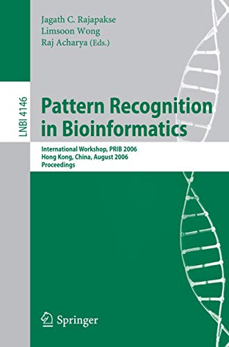 Stock image for Pattern Recognition in Bioinformatics for sale by Books Puddle