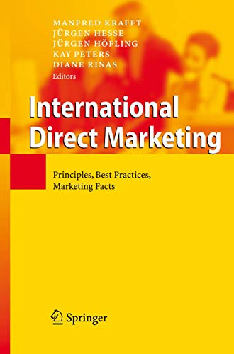 9783540396314: International Direct Marketing: Principles, Best Practices, Marketing Facts