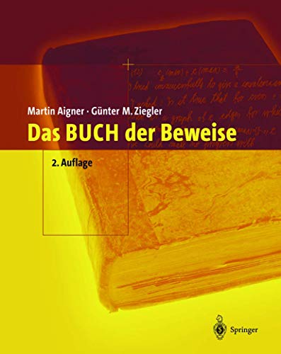 9783540401858: Das BUCH der Beweise (German Edition)