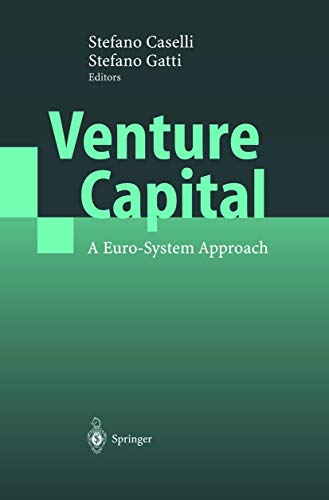 Imagen de archivo de Venture Capital: A Euro-System Approach a la venta por SecondSale