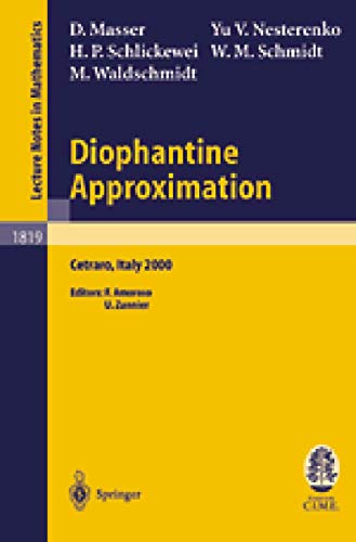 Stock image for Diophantine Approximation for sale by Books Puddle