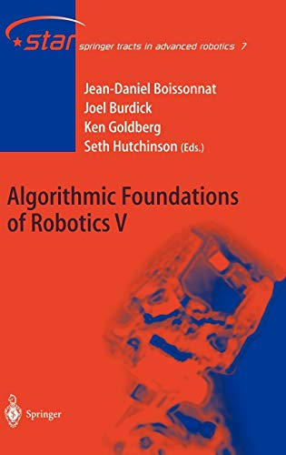 Imagen de archivo de Algorithmic Foundations of Robotics V a la venta por Ammareal