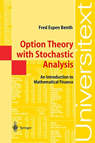 Stock image for Option Theory with Stochastic Analysis : An Introduction to Mathematical Finance for sale by Chiron Media