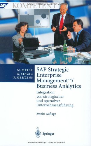 Stock image for SAP Strategic Enterprise Management / Business Analytics (SAP Kompetent) for sale by medimops