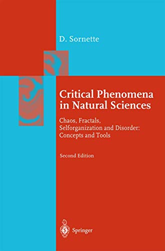 9783540407546: Critical Phenomena in Natural Sciences: Chaos, Fractals, Selforganization, and Disorder : Concepts and Tools: Chaos, Fractals, Selforganization and Discoprder : Concepts and Tools