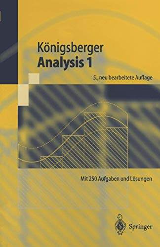 9783540412823: Analysis: 1 (Springer-Lehrbuch)