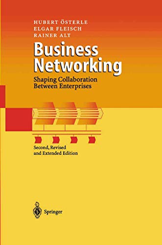 Beispielbild fr Business Networking : Shaping Collaboration Between Enterprises zum Verkauf von Better World Books