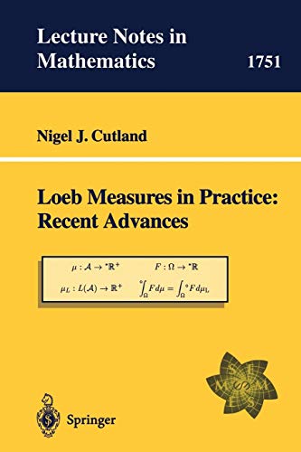 9783540413844: Loeb Measures in Practice: Recent Advances: EMS Lectures 1997: 1751 (Lecture Notes in Mathematics)
