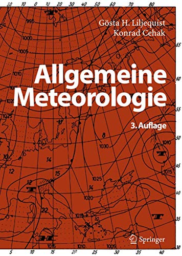 9783540415657: Allgemeine Meteorologie