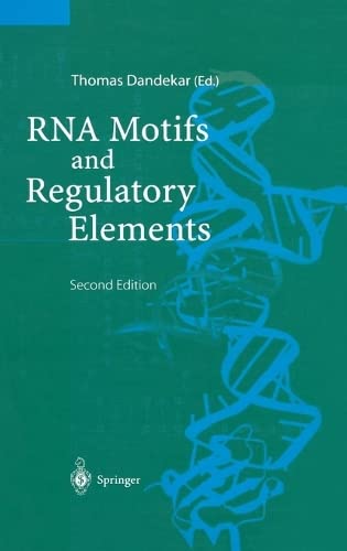 Beispielbild fr Rna Motifs and Regulatory Elements zum Verkauf von Ammareal