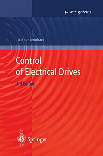 9783540418207: Control of Electrical Drives