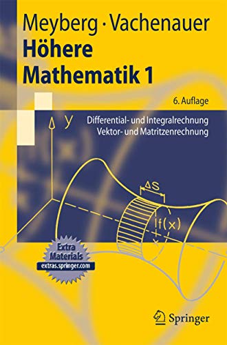 9783540418504: Hhere Mathematik 1: Differential- und Integralrechnung Vektor- und Matrizenrechnung (Springer-Lehrbuch) (German Edition)