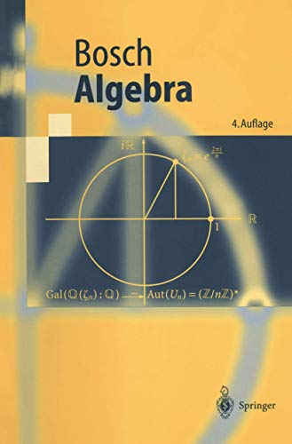 9783540418528: Algebra