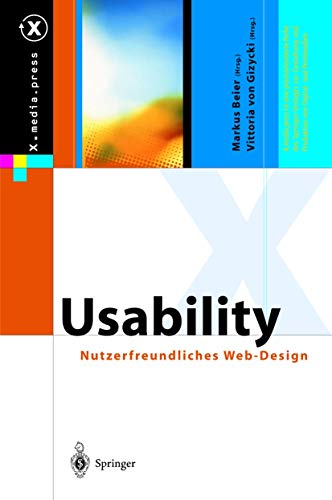 Stock image for Usability. Nutzerfreundliches Webdesign. X.media.press for sale by Bernhard Kiewel Rare Books