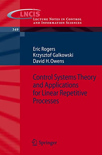 Stock image for Control Systems Theory And Applications For Linear Repetitive Processes for sale by Basi6 International