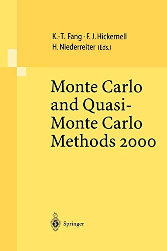 Stock image for Monte Carlo and Quasi-Monte Carlo Methods 2000. Proceedings of a Conference Held at Hong Kong Baptist University, Hong Kong, 2000. for sale by Gast & Hoyer GmbH