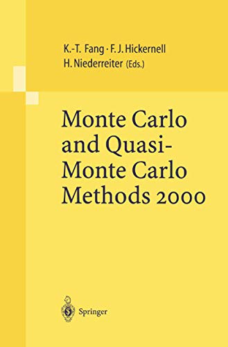 Stock image for Monte Carlo and Quasi-Monte Carlo Methods 2000. Proceedings of a Conference Held at Hong Kong Baptist University, Hong Kong, 2000. for sale by Antiquariat im Hufelandhaus GmbH  vormals Lange & Springer