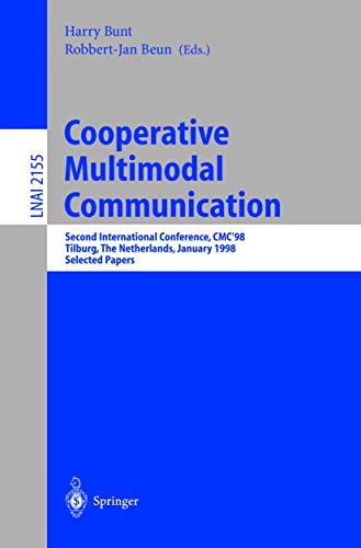 Beispielbild fr Cooperative Multimodal Communication zum Verkauf von Books Puddle