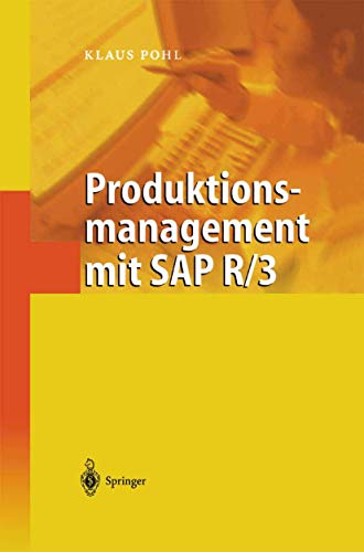 Beispielbild fr Produktionsmanagement mit SAP R 3 zum Verkauf von medimops