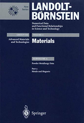 9783540429425: Metals and Magnets (Landolt-Brnstein: Numerical Data and Functional Relationships in Science and Technology - New Series, 2A1)