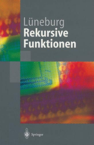 9783540430940: Rekursive Funktionen (Springer-Lehrbuch) (German Edition)