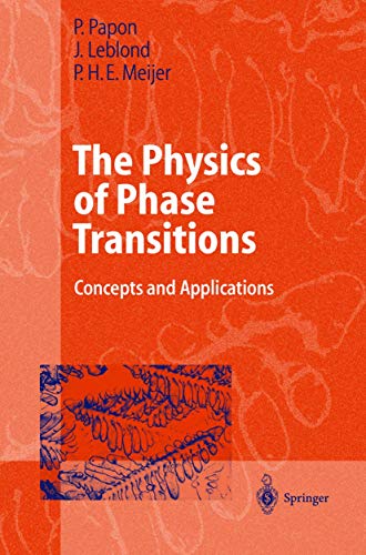 9783540432364: The Physics of Phase Transitions: Concepts and Applications