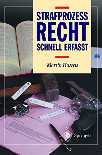 9783540432913: Strafprozessrecht - Schnell Erfasst