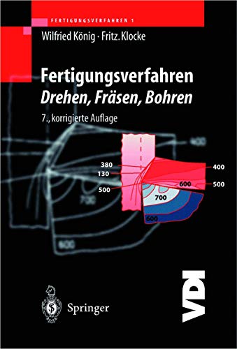 Stock image for Fertigungsverfahren 1: Drehen, Fräsen, Bohren (VDI-Buch) K nig, Wilfried for sale by myVend