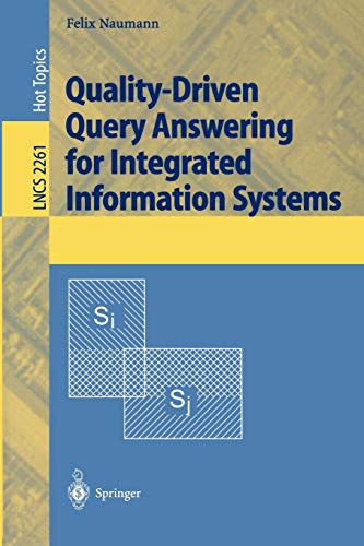 Beispielbild fr Quality-Driven Query Answering for Integrated Information Systems zum Verkauf von Ammareal