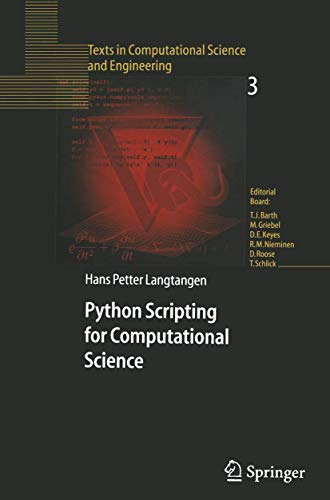 Beispielbild fr Python Scripting for Computational Science zum Verkauf von medimops