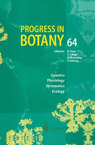 9783540436201: Progress in Botany: Genetics Physiology Systematics Ecology (Progress in Botany, 64)