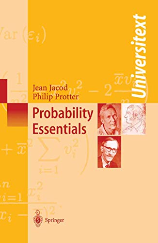 Beispielbild fr Probability Essentials (Universitext) zum Verkauf von Chiron Media