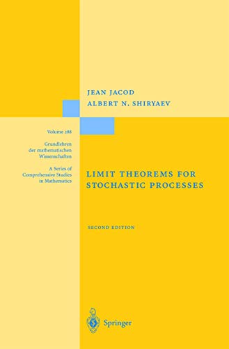 Imagen de archivo de Limit Theorems for Stochastic Processes a la venta por BooksRun