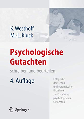 Stock image for Psychologische Gutachten: schreiben und beurteilen (German Edition) for sale by BuchZeichen-Versandhandel