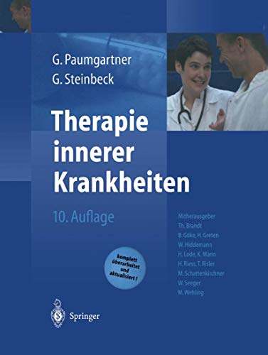 Imagen de archivo de Therapie innerer Krankheiten a la venta por medimops