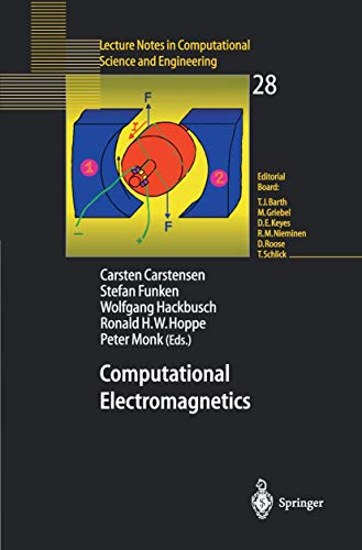 Beispielbild fr Computational Electromagnetics: Proceedings of the Gamm Workshop on Computational Electromagnetics, Kiel, Germany, January 26-28, 2001 zum Verkauf von Ammareal