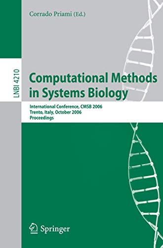 Stock image for Computational Methods in Systems Biology for sale by Books Puddle