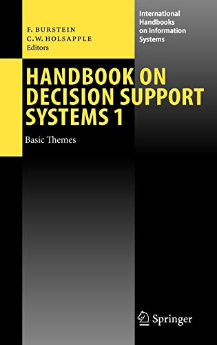 9783540487128: Handbook on Decision Support Systems 1: Basic Themes