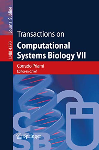 Stock image for Transactions On Computational Systems Biology Vii for sale by Basi6 International