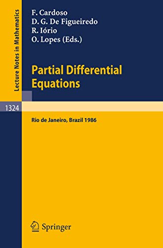 Beispielbild für Partial Differential Operators Proceedings of ELAM VIII, held in Rio de Janeiro, July 14-25, 1986 zum Verkauf von Buchpark